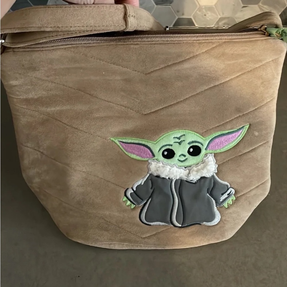 Vera Bradley Disney The Mandalorian Grogu bucket crossbody bag